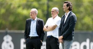 FIFA Club World Cup 2025: Real Madrid V Al Hilal - President Perez attends Los Blancos training