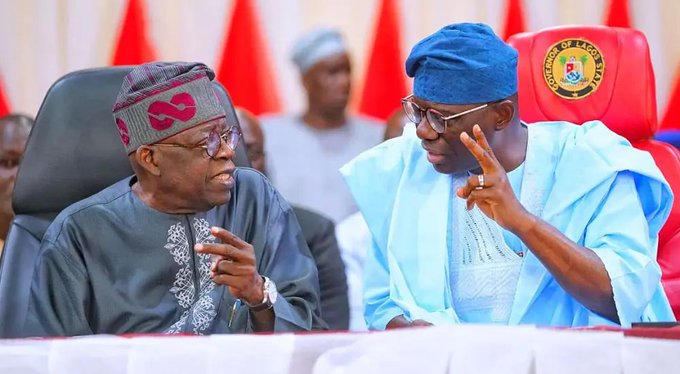 President Tinubu commends Sanwo-Olu’s ‘steadfast commitment’ to growth in Lagos on Governor’s 60th birthday