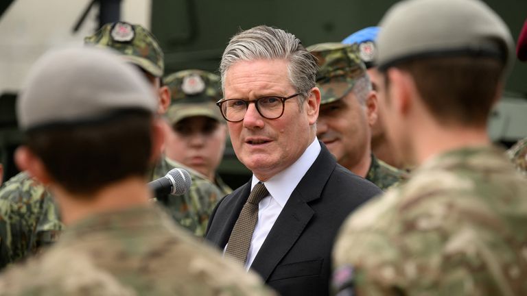 PM Starmer says UK set to increase spending on defence, security