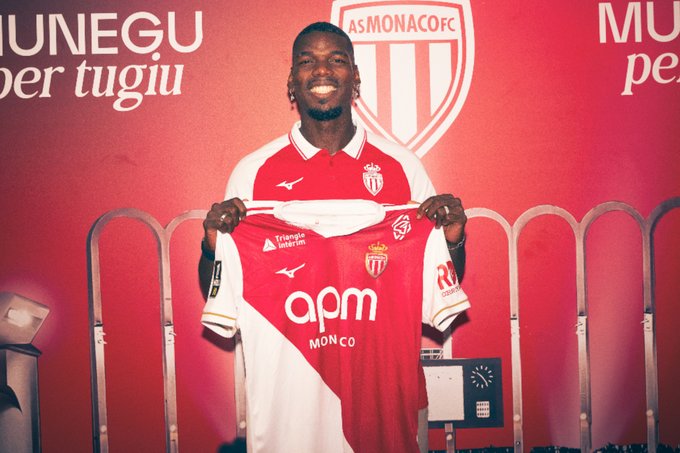 Official: Pogba returns to football, joins AS Monaco as free agent