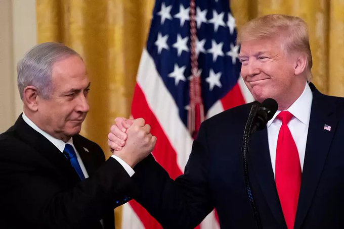 ‘Bibi and I just went through hell together fighting a very tough enemy of Israel’ – President Trump