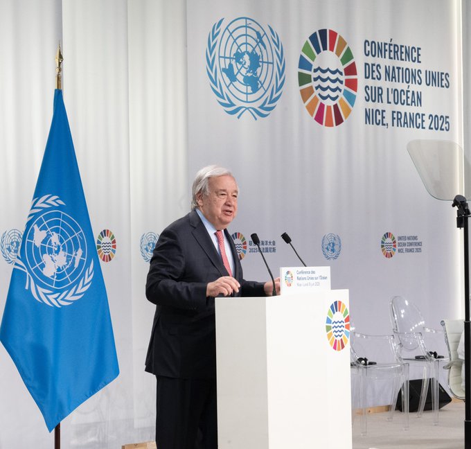 UN Ocean Conference 2025: ‘Feeds 3 billion people and sustains 600 million livelihoods but we are failing it’ – UN Sec-Gen, Guterres