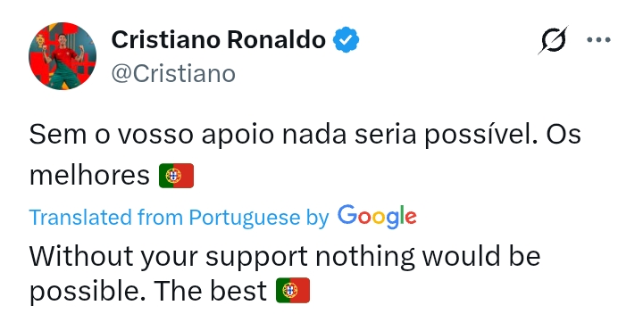Uefa Nations League 2024/25: Portugal 2(5)-(3)2 Spain - C. Ronaldo and partner, Rodriguez, celebrate after victory