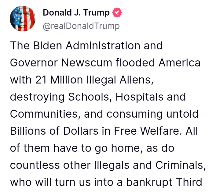 United States: Trump launches 'Remigration' to deport 'illegals and criminals' that 'invaded and occupied' America
