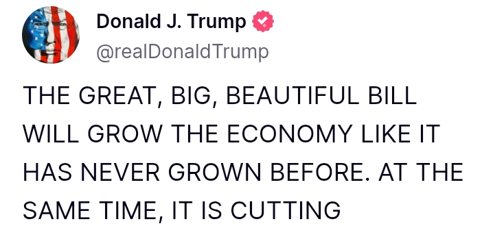United States: Big, Beautiful Bill to grow America's economy - President Trump