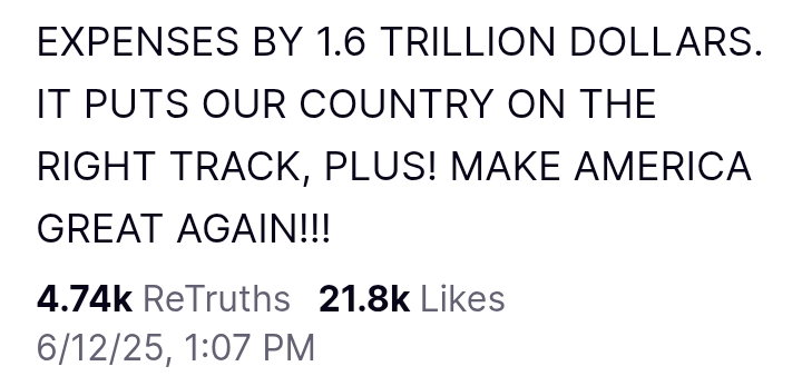 United States: Big, Beautiful Bill to grow America's economy - President Trump