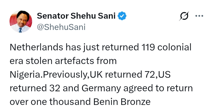 'Crime, b*nditry, robbery and corruption didn’t originate from Nigeria' - Senator Sani