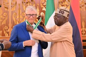 'I conferred CFR on Bill Gates for his decades-long commitment to improving lives through polio eradication, education in Nigeria' - President Tinubu
