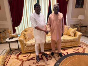Photos: Governor Fubara visits President Tinubu in Lagos