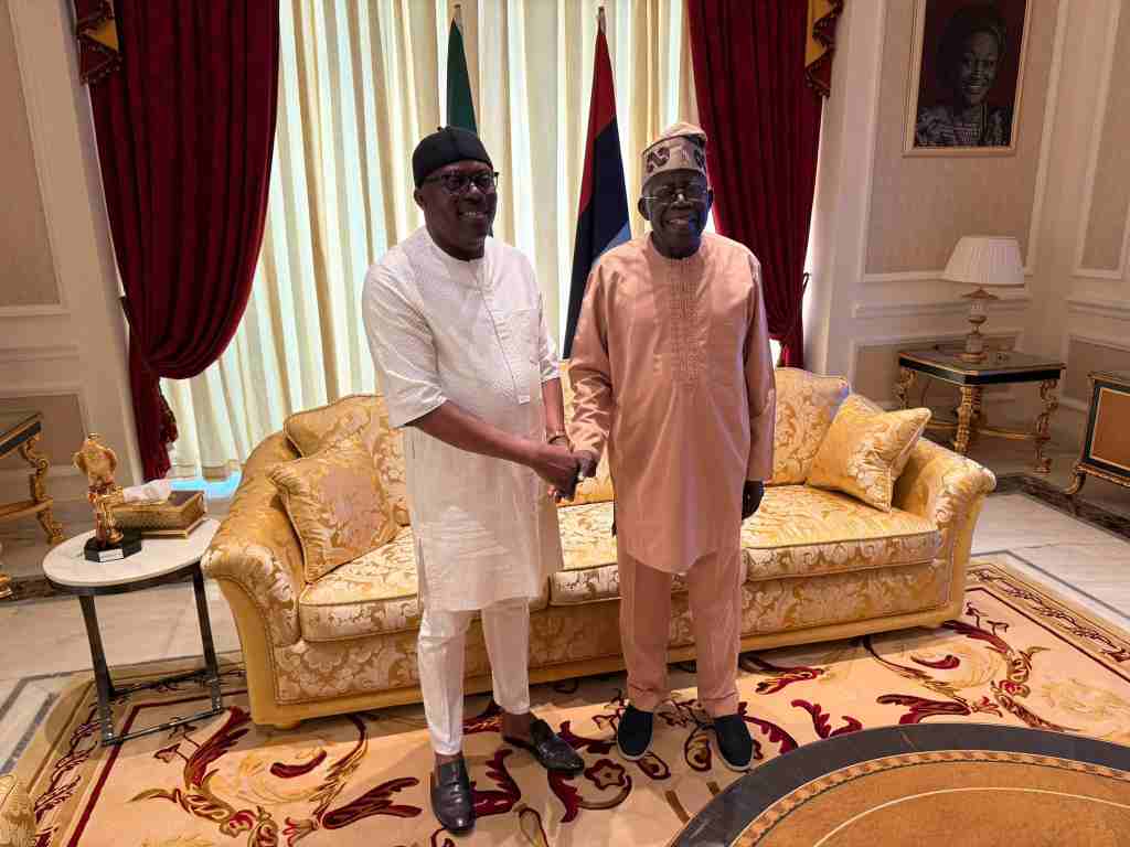 Photos: Governor Fubara visits President Tinubu in Lagos