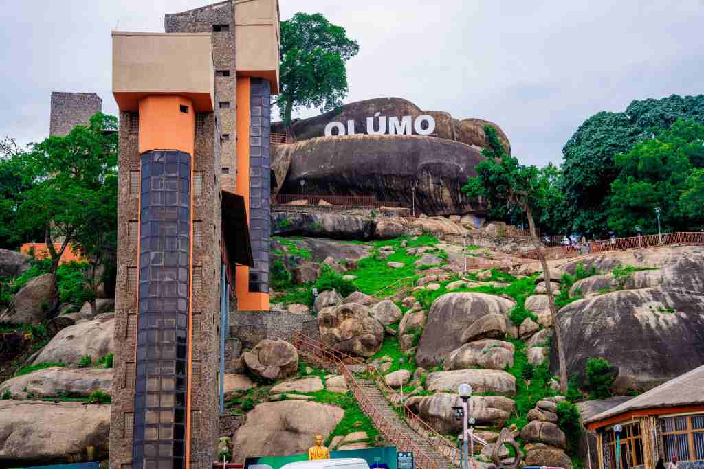 Ogun State: Photos - Olumo Rock undergoing 'comprehensive facelift'