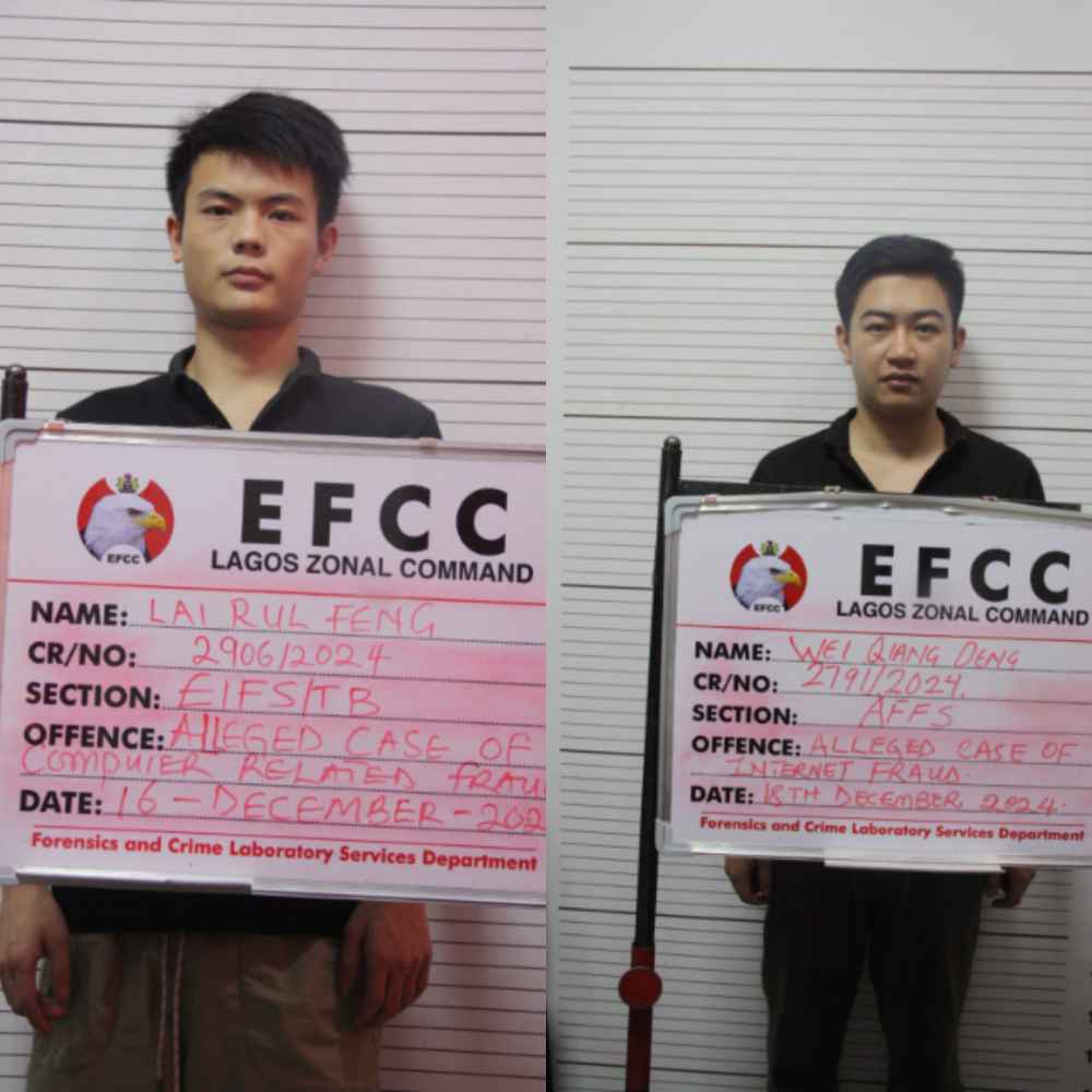 Lagos State: Court jails nine Chinese for cyber-terrorism and internet fraud