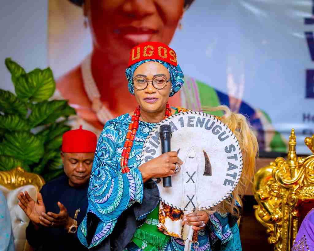 First Lady, Oluremi Tinubu, honoured with Ugosimba 1 of Enugu State title