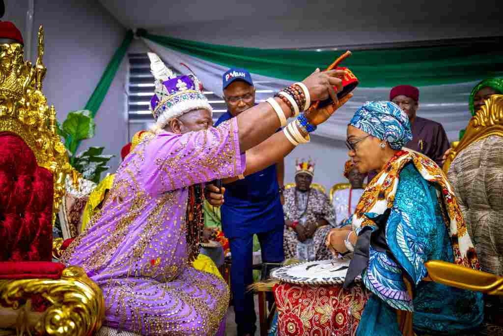 First Lady, Oluremi Tinubu, honoured with Ugosimba 1 of Enugu State title