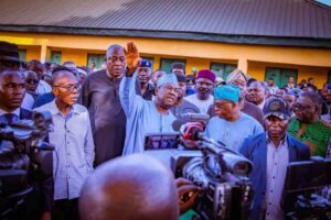 Benue State K*llings: Akume returns home, says, 'no one deserves to live in fear'