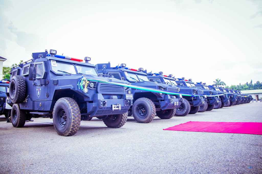 IGP commissions Police mechanical workshop, tactical, operational assets