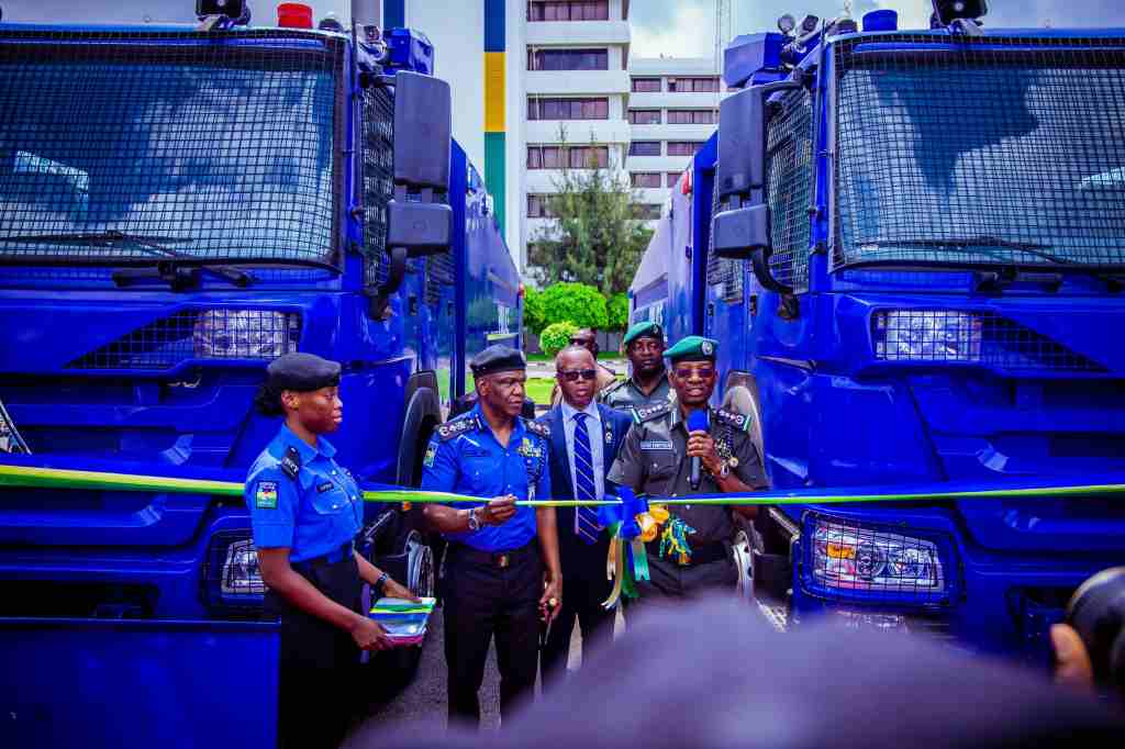 IGP commissions Police mechanical workshop, tactical, operational assets