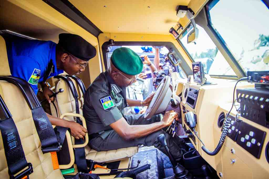 IGP commissions Police mechanical workshop, tactical, operational assets