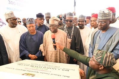 Tinubu In Kaduna: A State once ‘flanked by b*nditry, now you can move to even at midnight without fear’