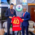 Governor Mbah appoints Super Eagles goalkeeper Maduka Okoye ambassador of Enugu State