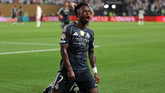 Vinicius inspire Real Madrid to 3-0 win over RB Salzburg in FIFA Club World Cup final Group game