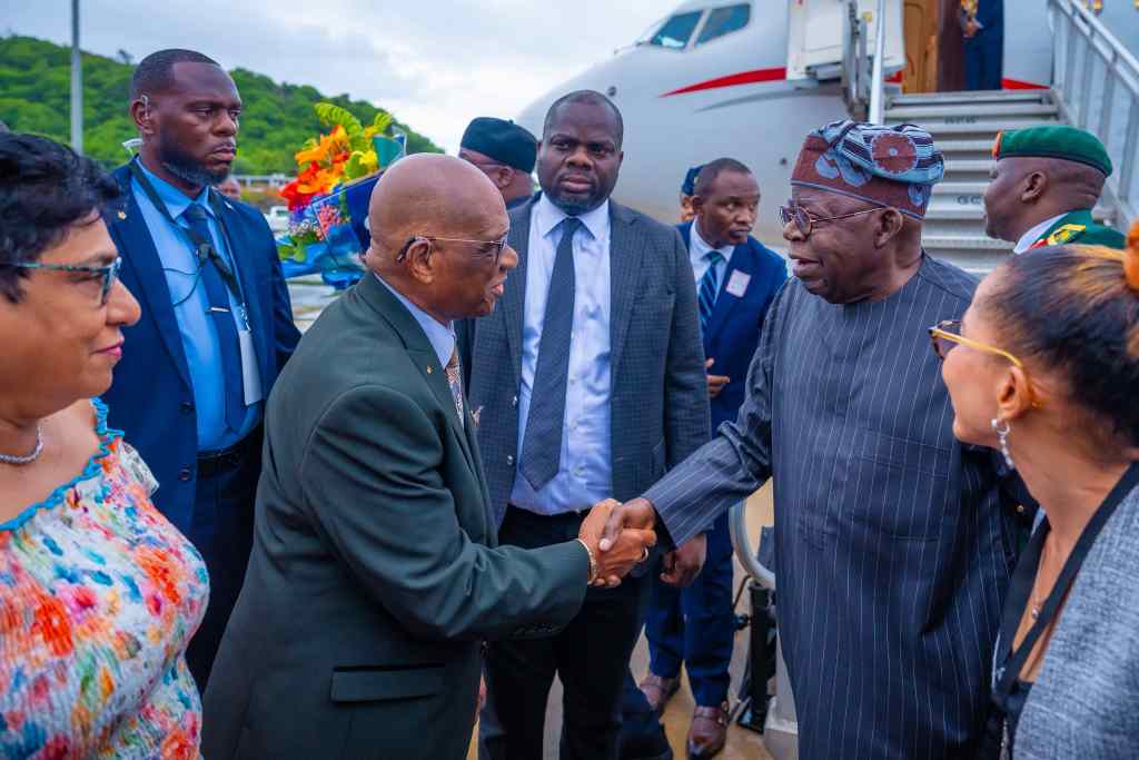 Photos: President Tinubu in Saint Lucia