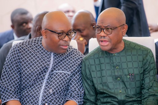 Photos: Fubara joins Wike at funeral service of Minister’s ‘beloved’ cousin