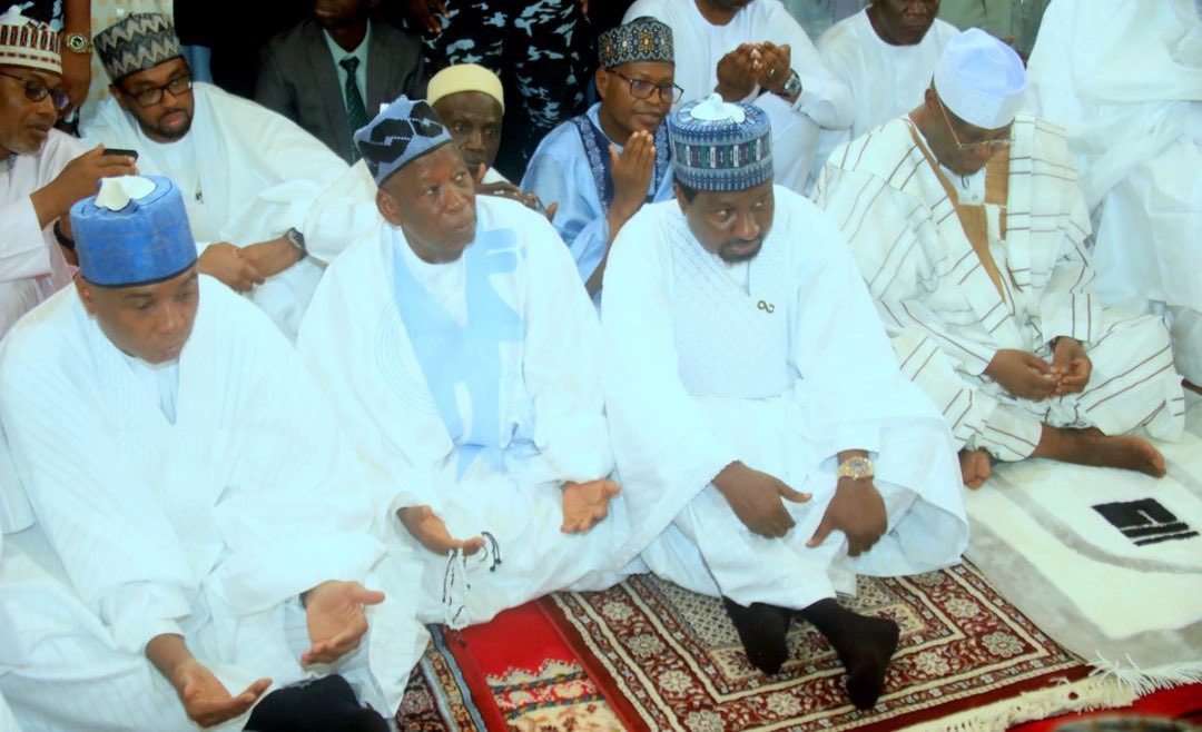Photos: Atiku at the wedding of Musa Yar'Adua, son of late President Umaru Yar'Adua
