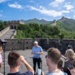 PM of Australia Albanese visits Great wall of China