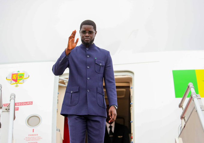 Senegal President Faye departs Dakar for US at Trump’s invitation