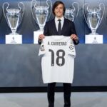 Official: Real Madrid unveils defender Álvaro Carreras at Madrid City