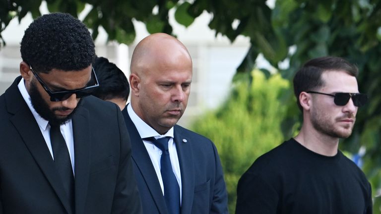 Photos: Funeral for Diogo Jota and Andre Silva held in Portugal