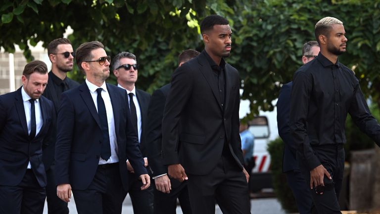 Photos: Funeral for Diogo Jota and Andre Silva held in Portugal