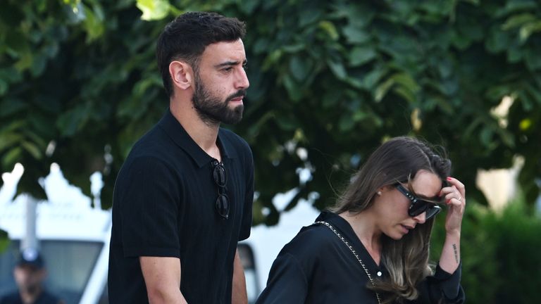 Photos: Funeral for Diogo Jota and Andre Silva held in Portugal