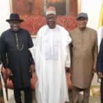 Goodluck Jonathan arrives Yamoussoukro for Ivory Coast 2025 Presidential election