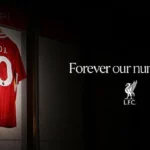 Liverpool FC will retire the number 20 jersey across all levels of the club in honour and memory of Diogo Jota