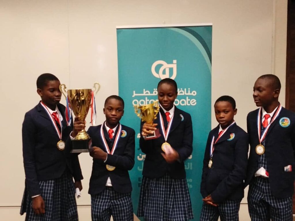 Oborevwori celebrate Delta Students that led Nigeria to victory in World School Debate in Qatar