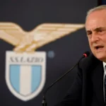 Circa 10,000 Lazio fans protest against President Lotito