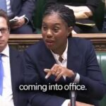 Kemi Badenoch’s reaction after PM Starmer left his Chancellor ‘humiliated’