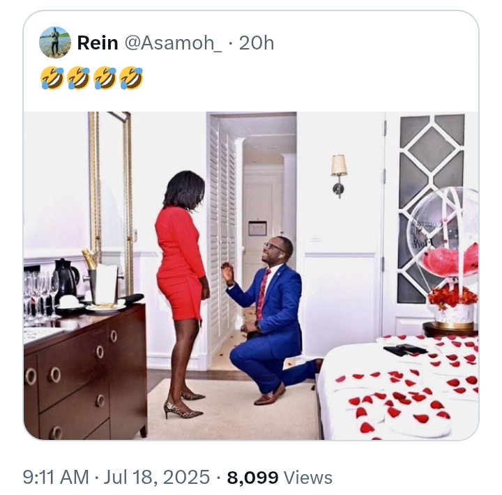 'African men, stop kneeling to propose to a woman' - Yul Edochie