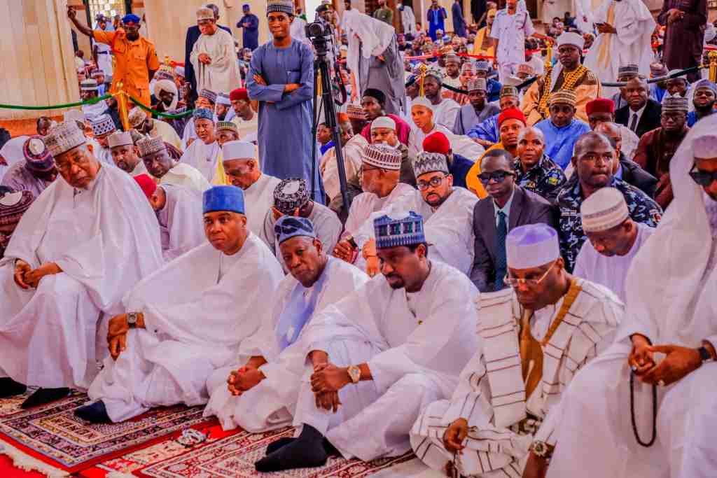 Photos: Ganduje attends wedding fatiha of Musa Yar’adua, son of late President Yar'Adua