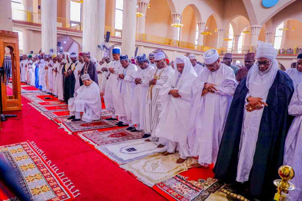Photos: Ganduje attends wedding fatiha of Musa Yar’adua, son of late President Yar'Adua