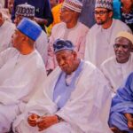 Photos: Ganduje attends wedding fatiha of Musa Yar’adua, son of late President Yar’Adua