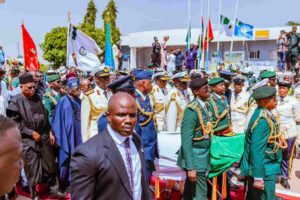 Photos: President Tinubu receives remains of former President Buhari at Katsina Airport