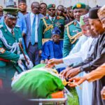 Photos: Tinubu, Shettima bid farewell as Buhari is laid to rest in Daura
