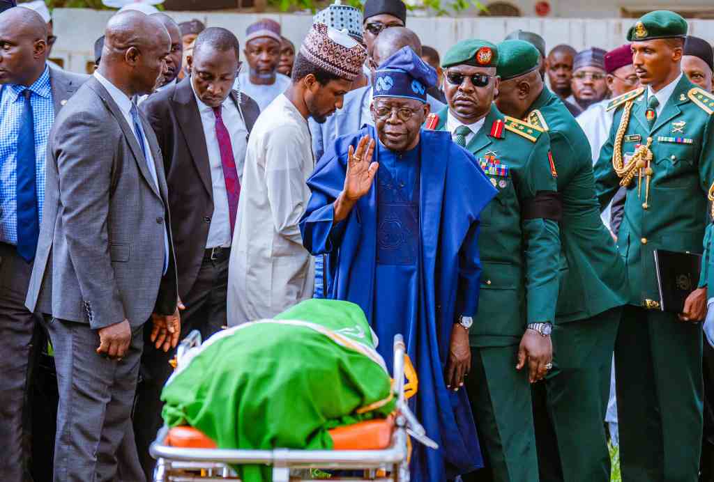 Photos: Tinubu, Shettima bid farewell as Buhari is laid to rest in Daura