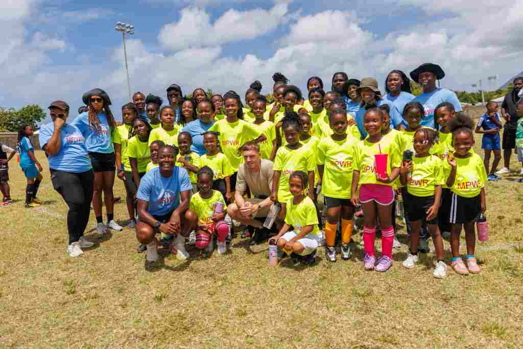 Photos: Cole Palmer visits St. Kitts and Nevis after FIFA Club World Cup glory