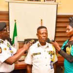 Federal Fire Service decorates newly promoted senior officers