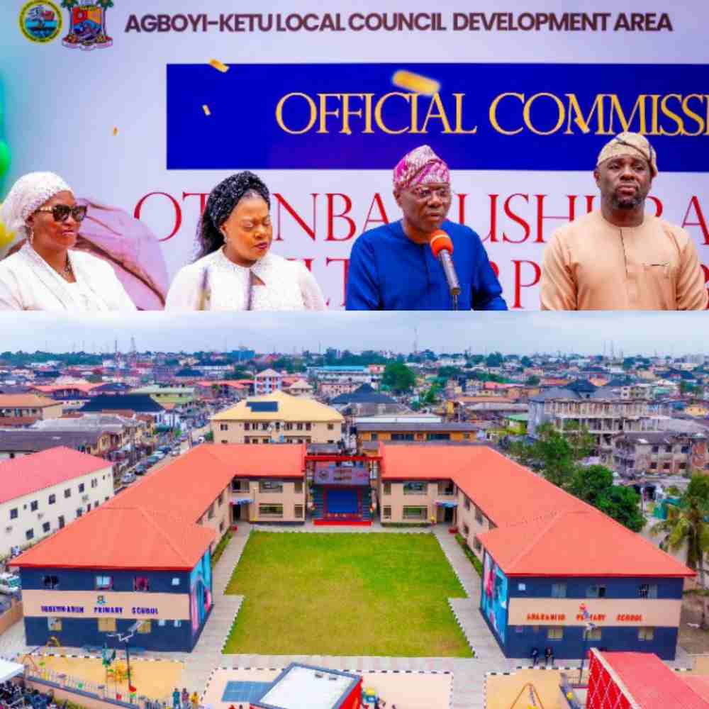 Governor Sanwo-Olu commission school, roads in Agboyi-Ketu and Bariga LCDAs