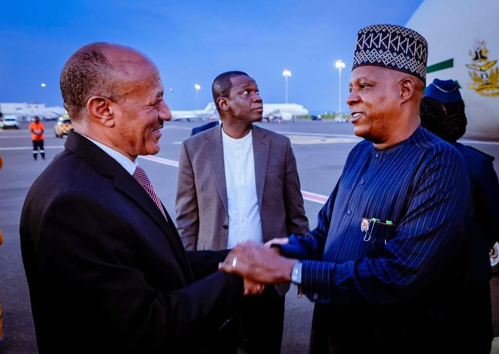 Photos: VP Shettima lands in Addis Ababa for UN Food Systems Summit